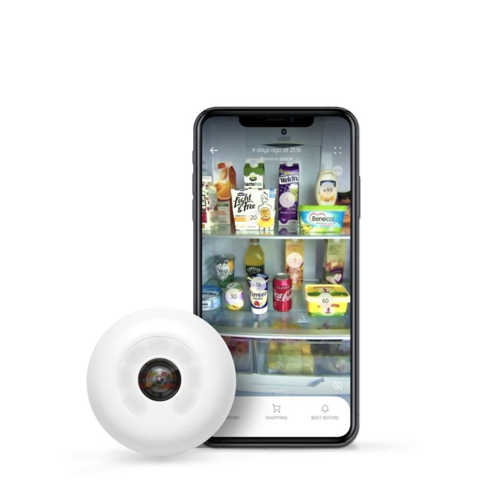Este gadget permite saber el estado de nuestra nevera en cualquier sitio y momento