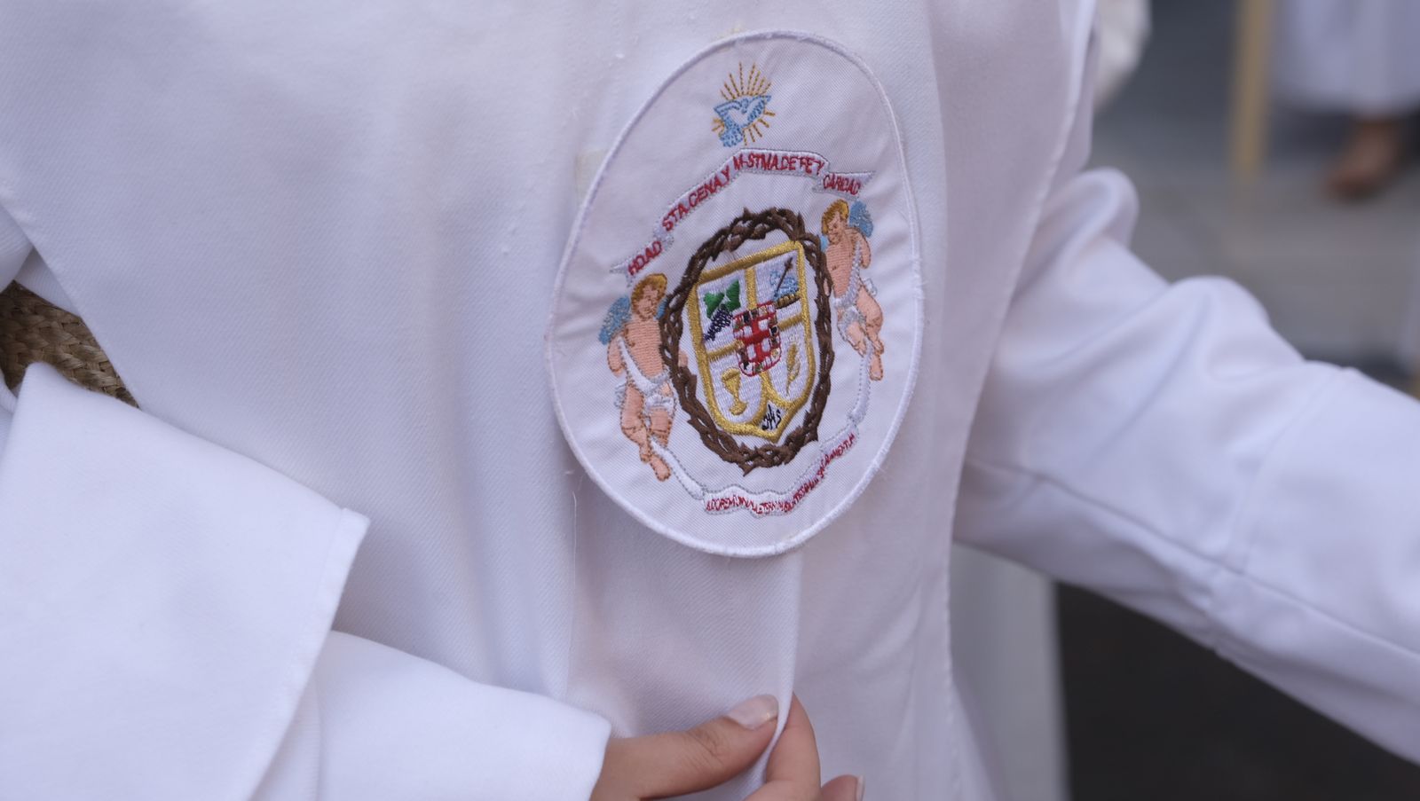 La procesión de la Santa Cena en Almería, en imágenes