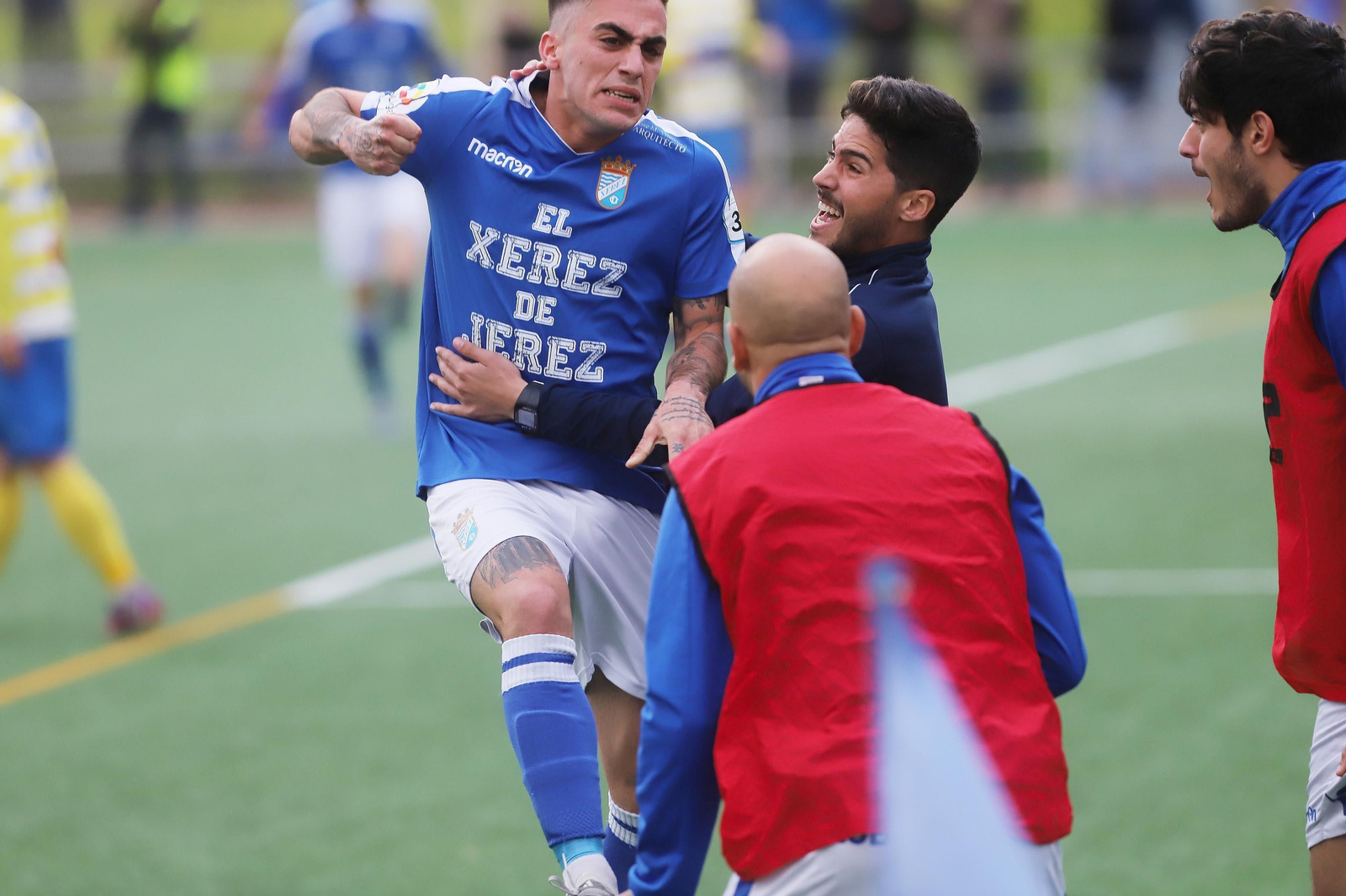 Imágenes del partido Xerez CD-Coria