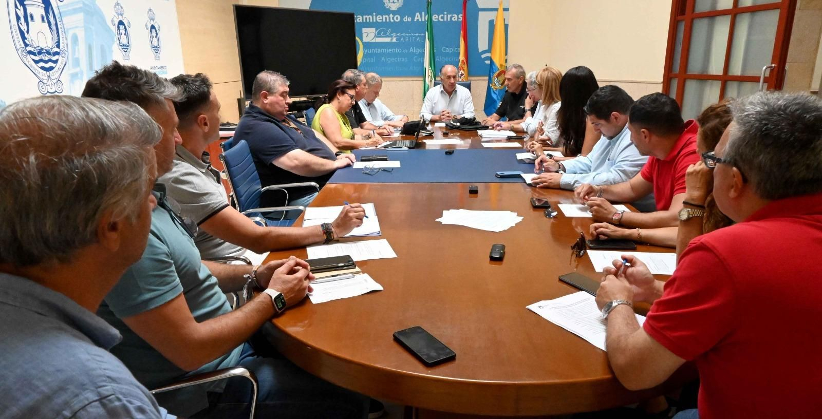 La Comisión Informativa de Seguridad Ciudadana celebrada este martes.