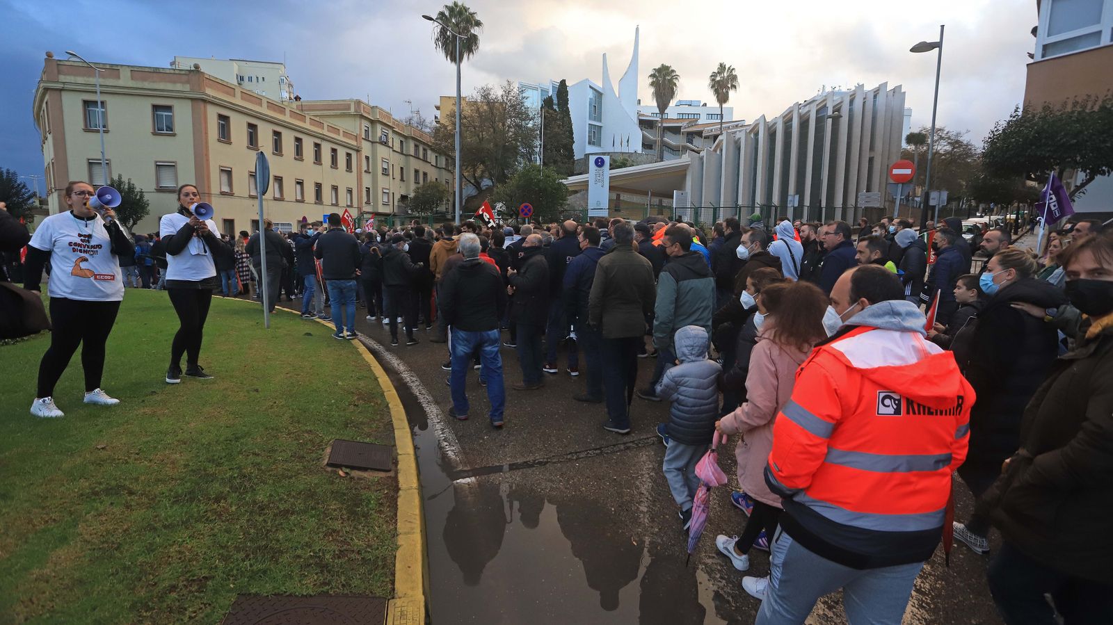 Fotos de la manifestación del metal en Algeciras