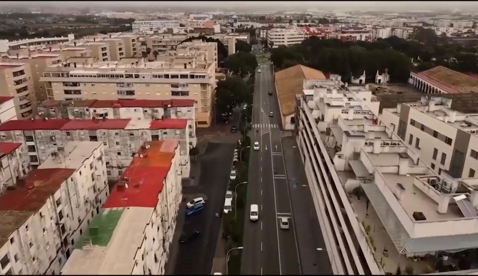 La Avenida de Sanlúcar, cuyas obras de reforma han salido ya a licitación.