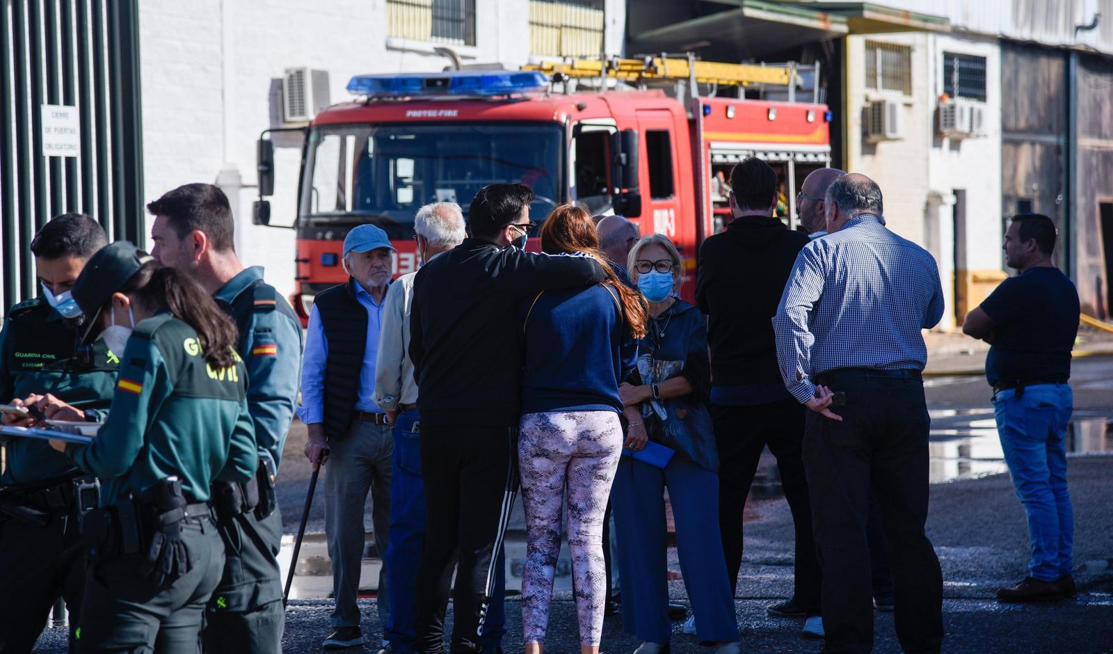 Las imágenes del Incendio en Majaravique