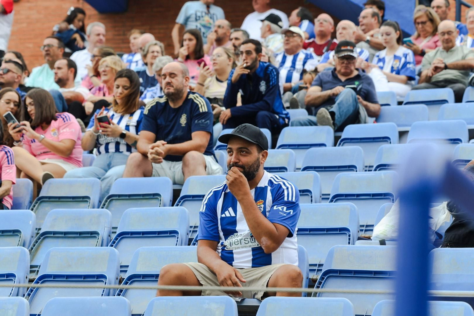 Las mejores imágenes del Recreativo de Huelva- Linares Deportivo