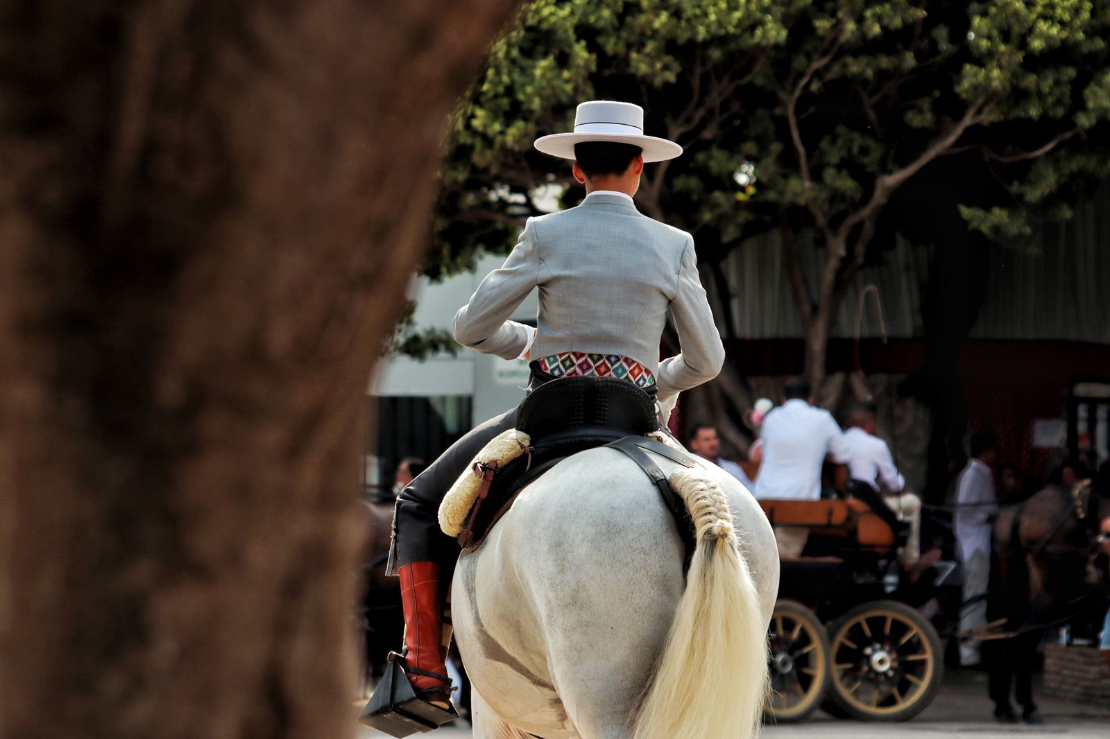 Feria de Málaga: las mejores imágenes de la fiesta en el Real este jueves