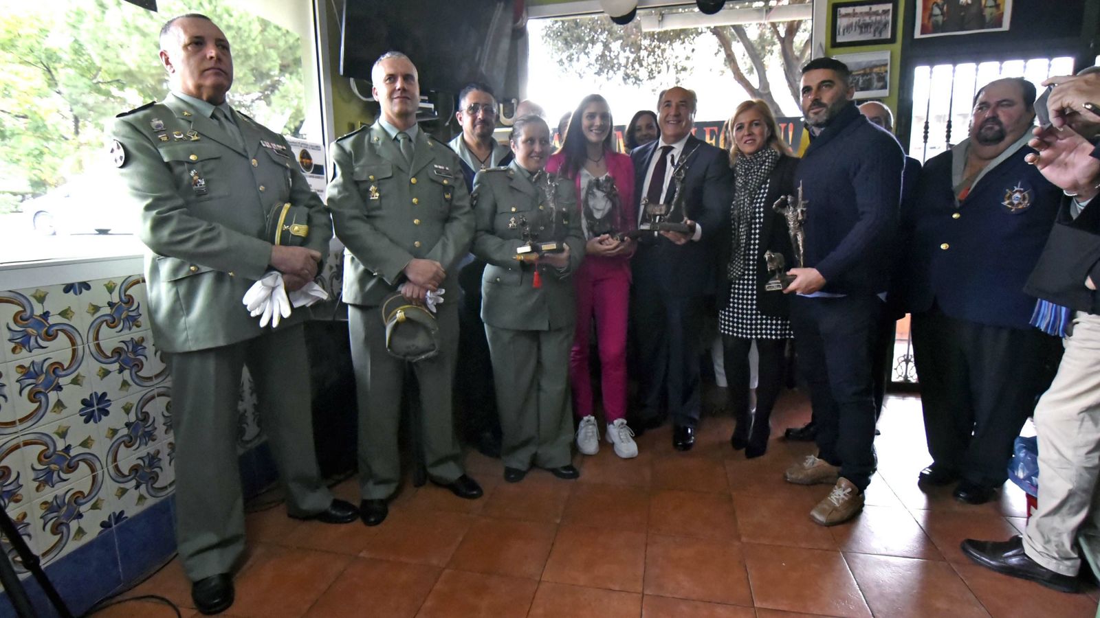 Las fotos de los premios Espiritu Legionario de la Hermanda de Antiguos Caballeros Legionarios del Campo de Gibraltar