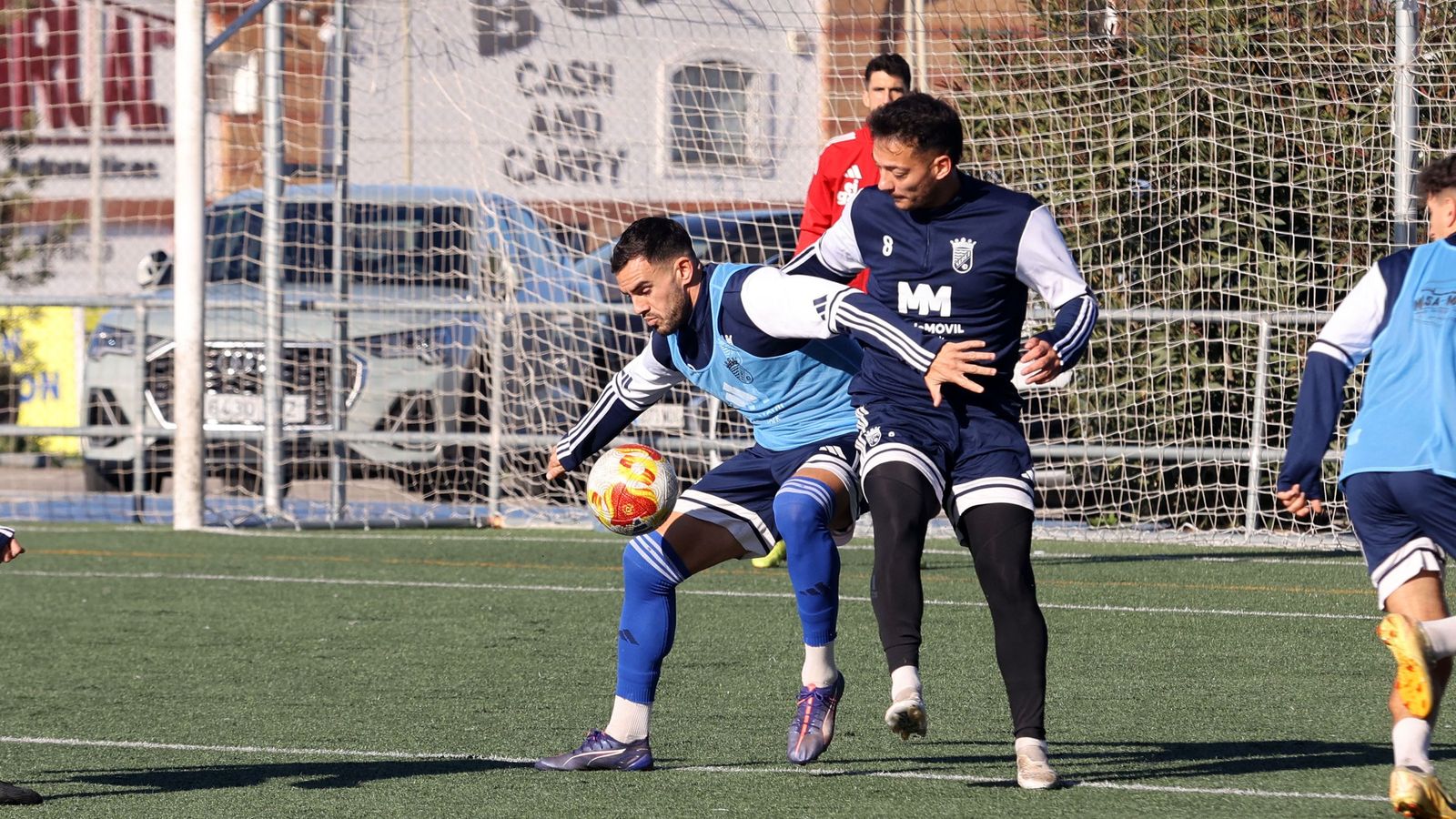 Imágenes del entrenamiento del Xerez CD en Picadueñas