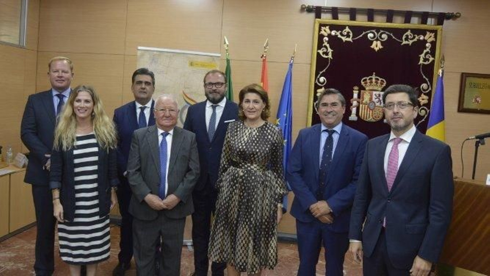 Stephan de Clerck, Ana Mestre, Bogdan Stanescu, Gabriel Dancau, Jesús Otero, Fernando Lepiani, Fernando Estrella y  Mariano Zarazaga.