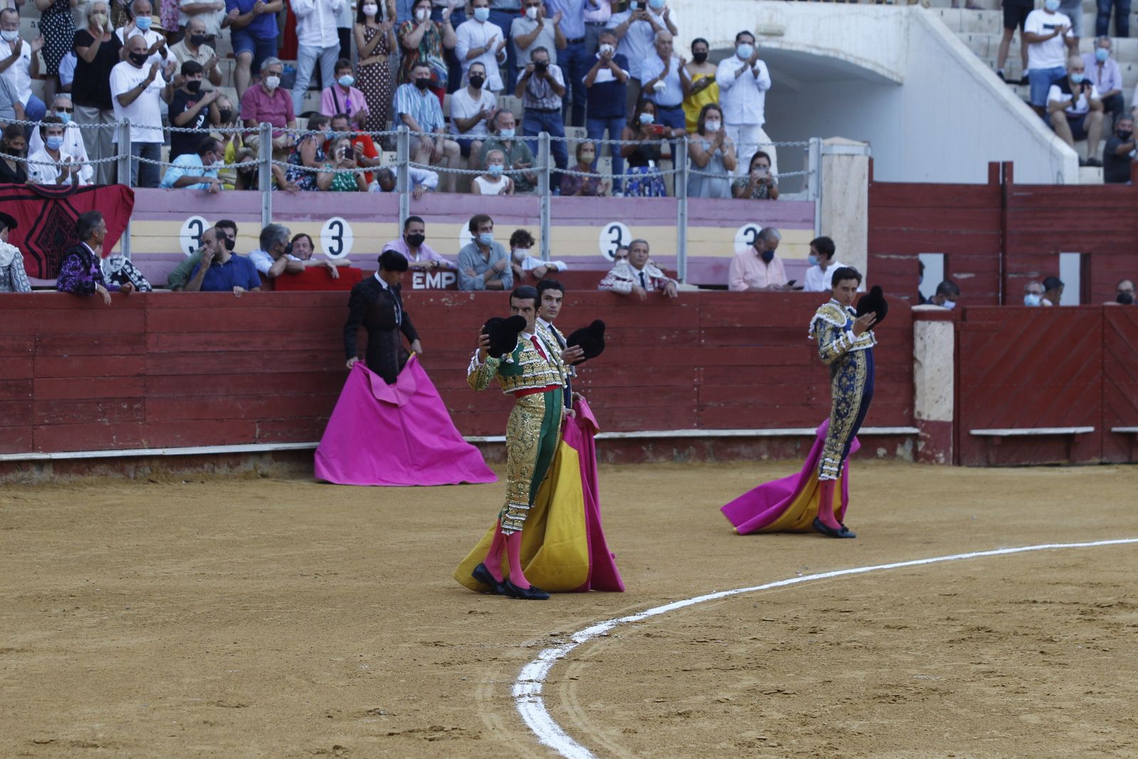 Fotogalería segunda corrida de toros Feria de Almeria 2021