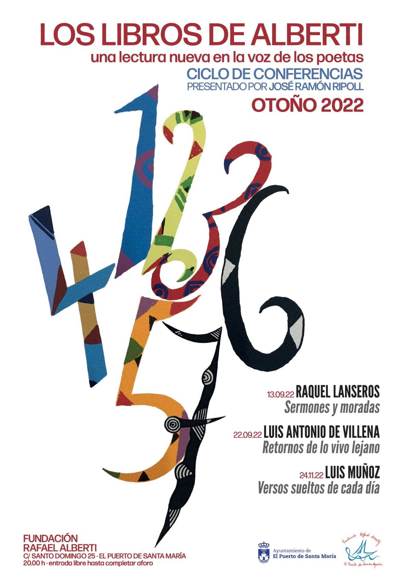 El ciclo Los libros de Alberti se retoma después de la pandemia.
