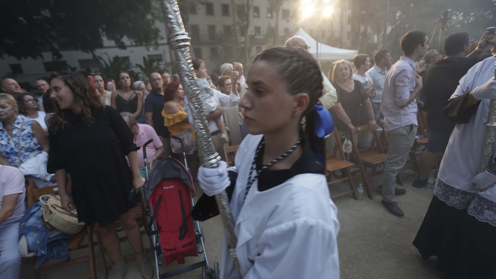 La Magna Mariana de Algeciras por el Parque María Cristina, en imágenes