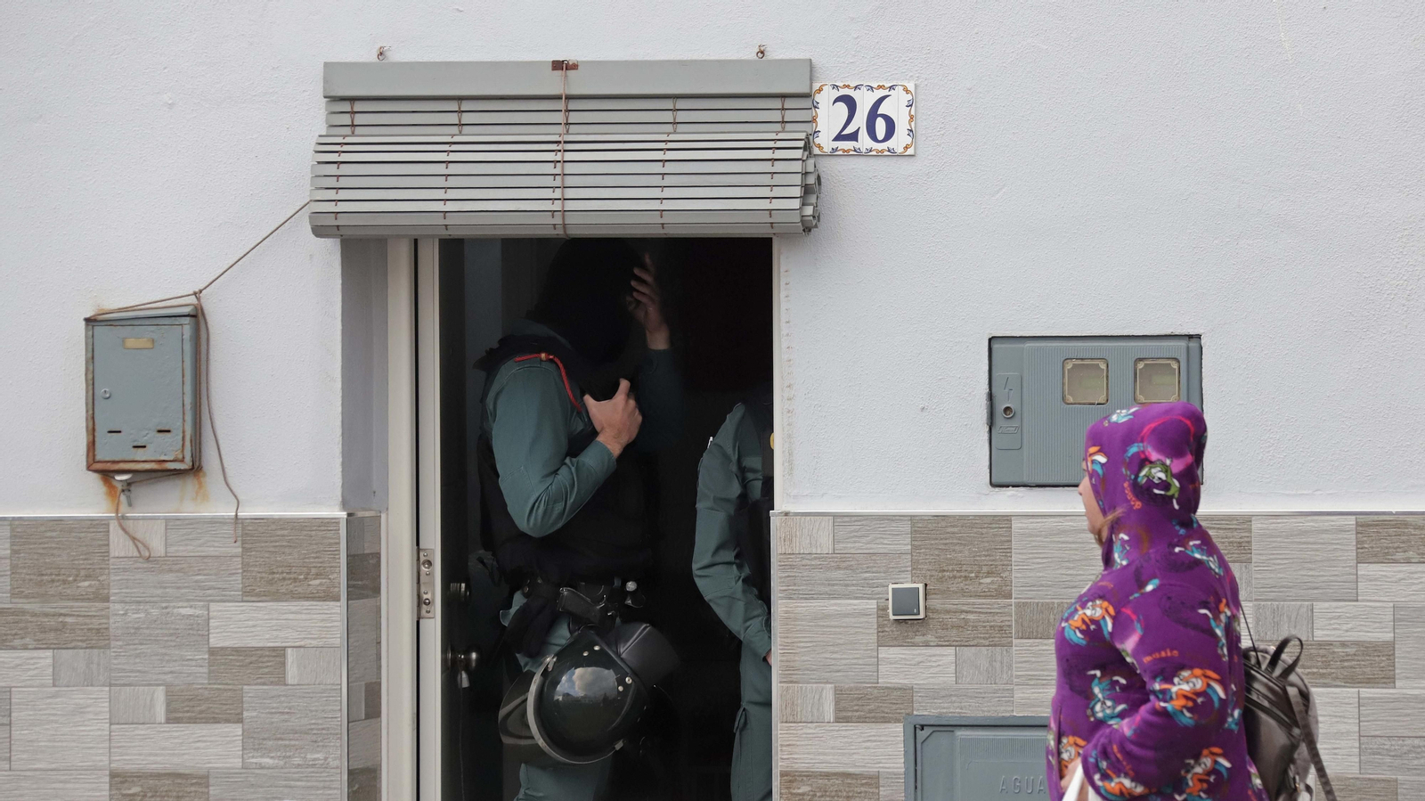 Imágenes de la macrooperación antidroga de la Guardia Civil en La Línea