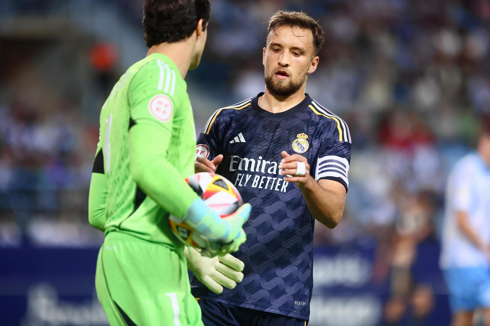 El Málaga CF - Real Madrid Castilla, en imágenes