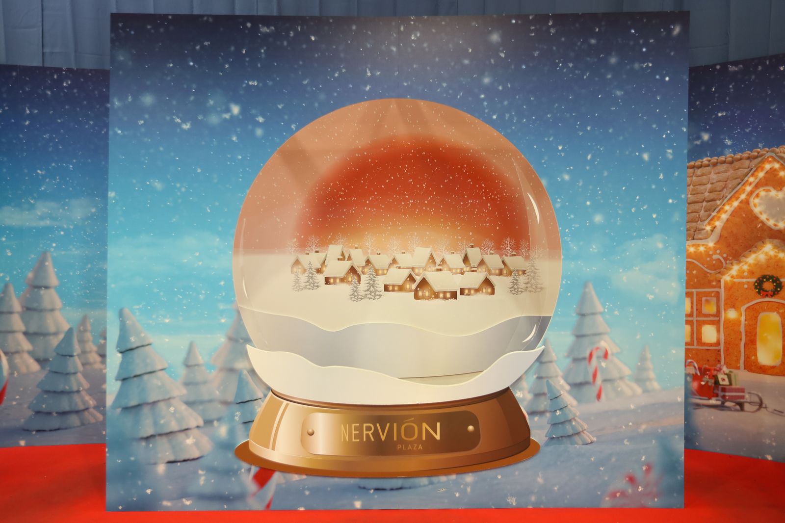 Inauguración Fábrica de los Deseos Navideños en Nervión Plaza