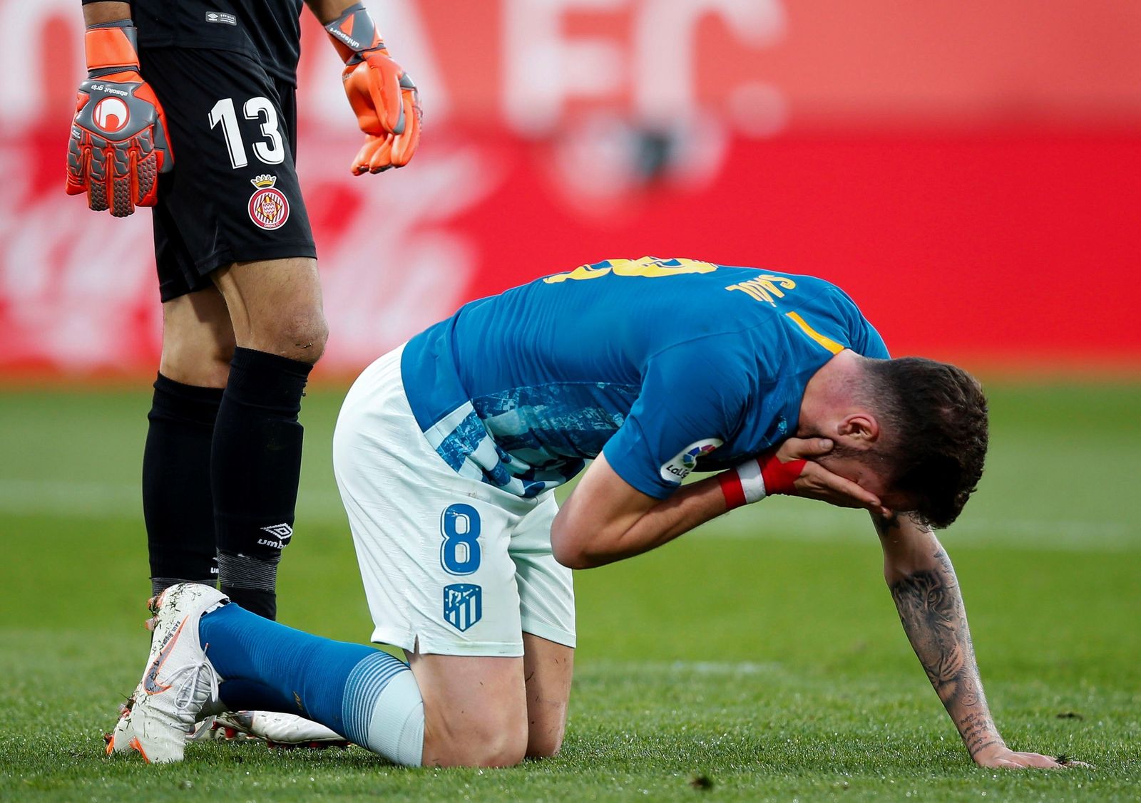 Las imágenes del Girona-Atlético de Madrid