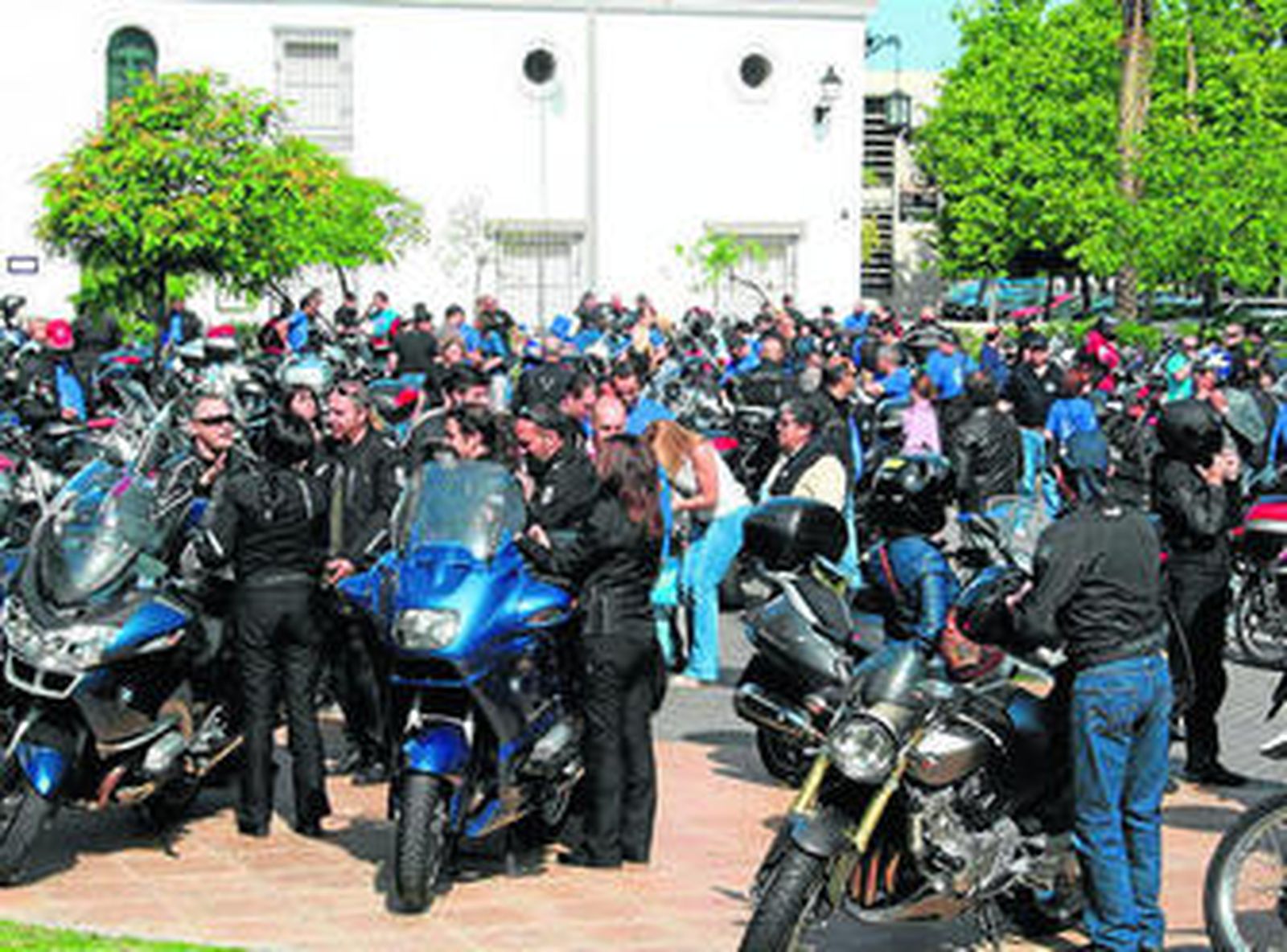 Edición anterior de la Concentración Moto-Turística de Policías Locales.