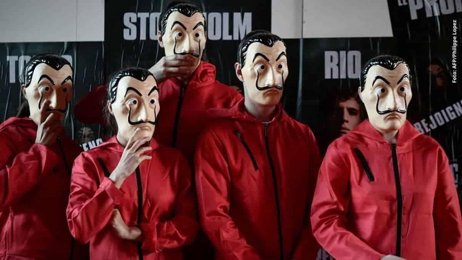Secuencia de los últimos episodios de 'La casa de papel'.
