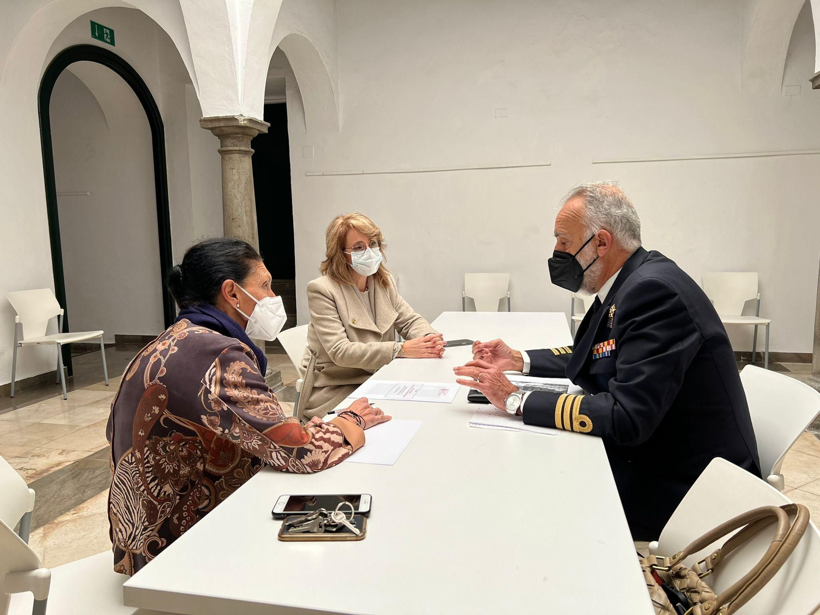 Pilar Pintor, Rosabel O´Neil y Juan Carlos García.