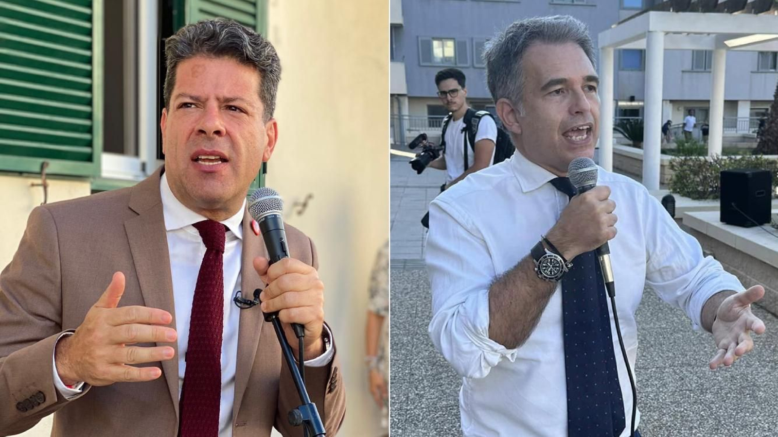 Fabian Picardo y Keith Azopardi.
