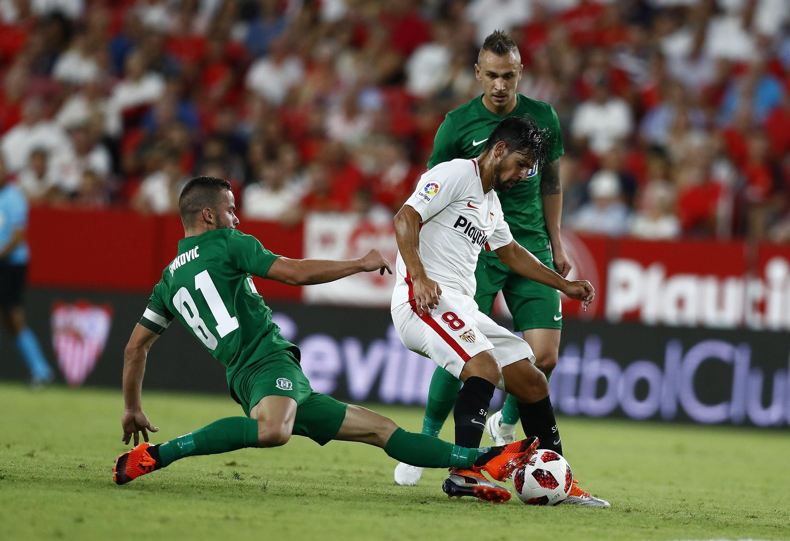 Las imágenes del Sevilla FC-Zalgiris