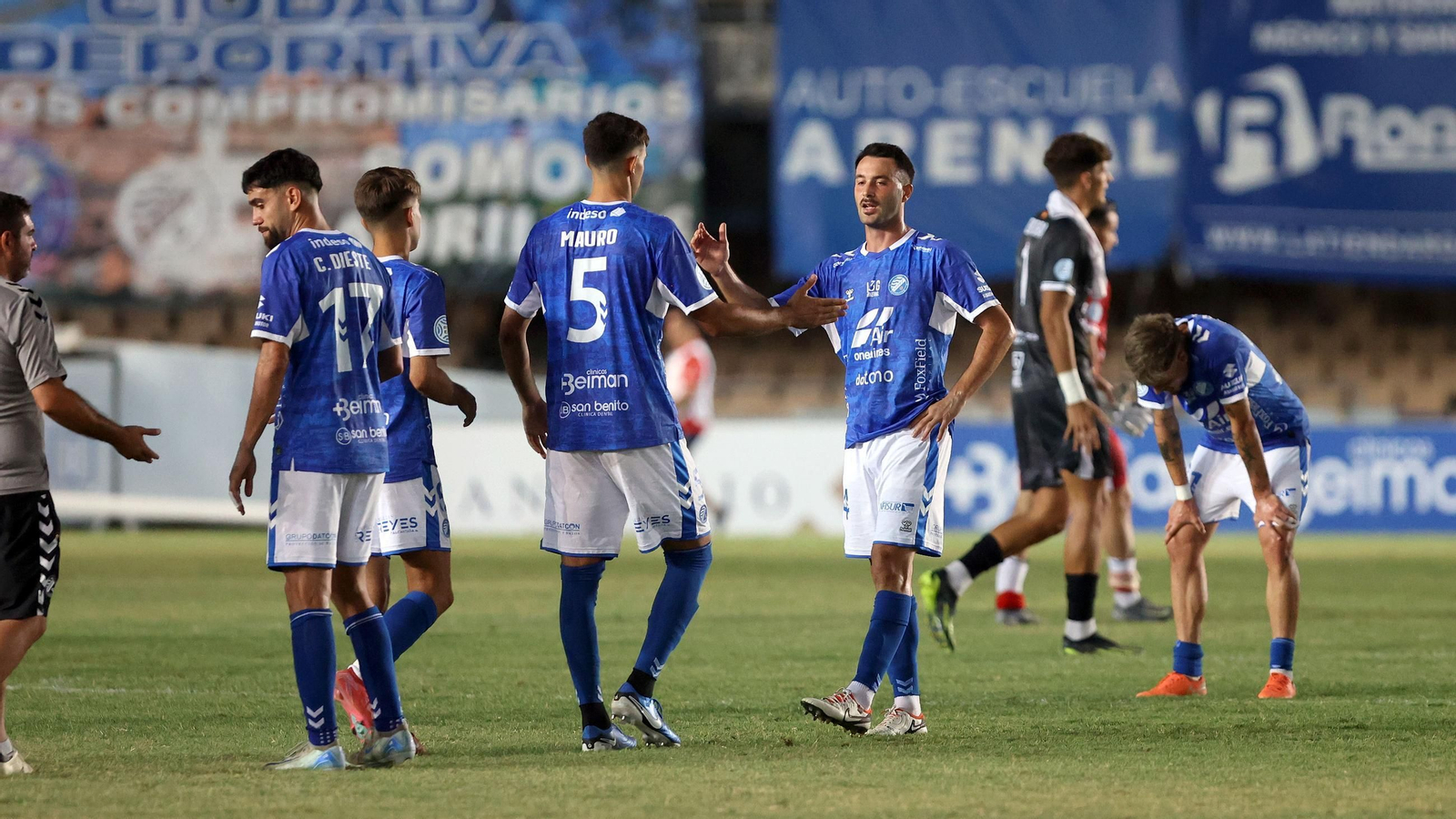 Imágenes del Xerez DFC y la Deportiva Minera en Chapín