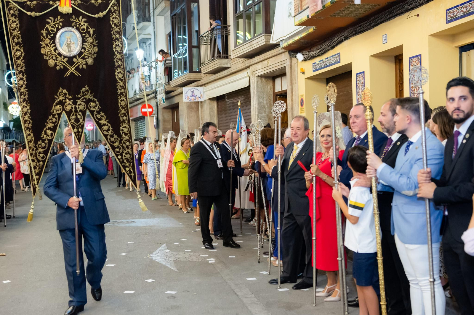 Los momentos más especielas de la procesión de la Virgen del Carmen en Rute, en imágenes