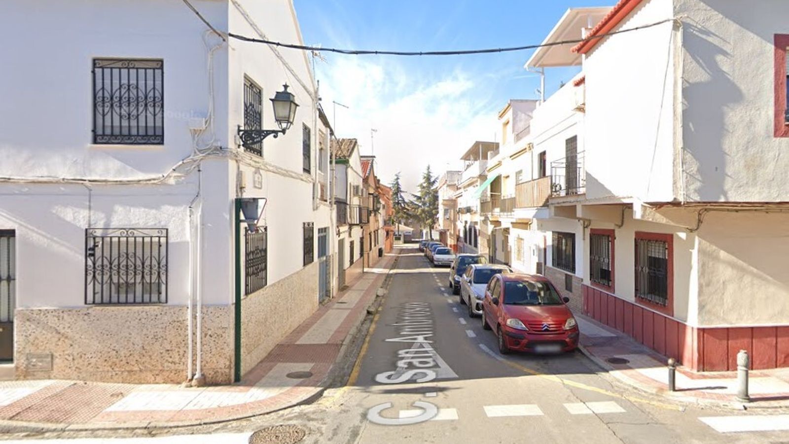 La calle San Ambrosio, ahora.
