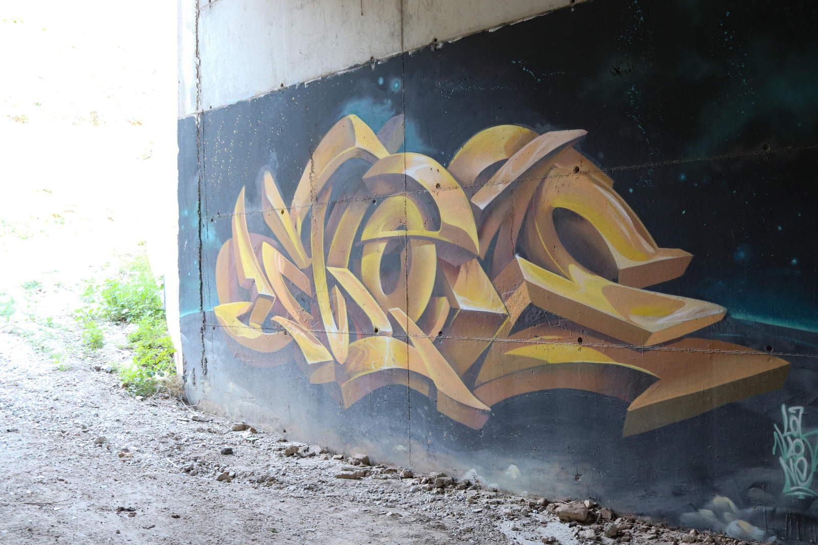 Así es la galería de arte urbano bajo la autovia de Benalmádena Así es la galería de arte urbano bajo la autovia de Benalmádena