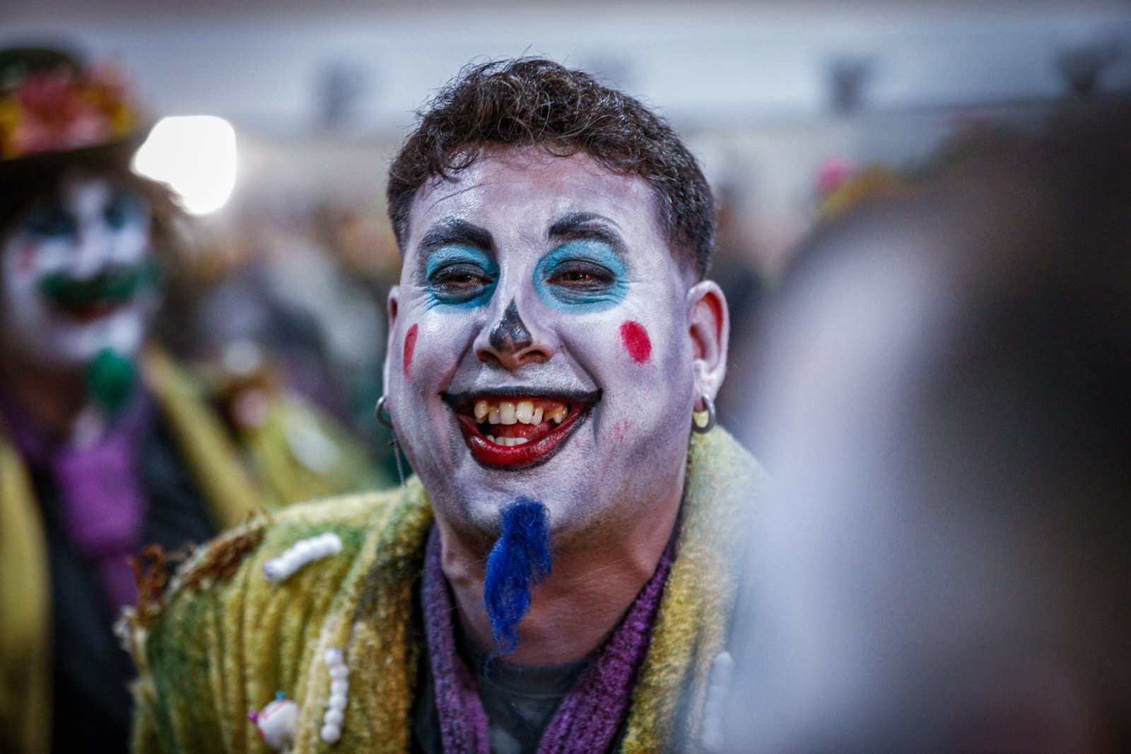 José Antonio García Molina en camerinos antes de su estreno en preliminares