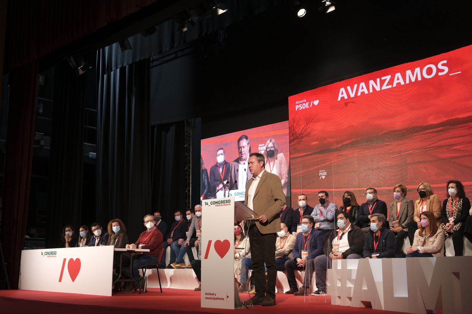 Imágenes del 14 Congreso Provincial PSOE de Almería. El Parador (Almería)