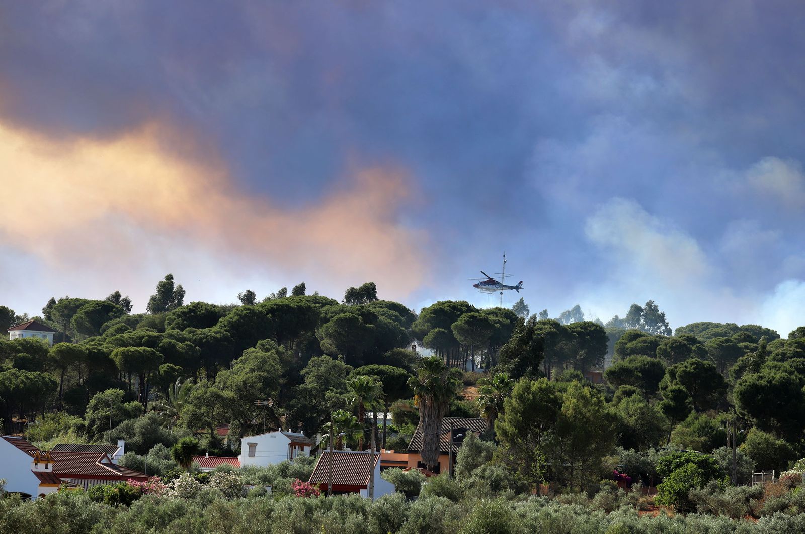 Incendio registrado en Fuente la Corcha hace unas semanas.