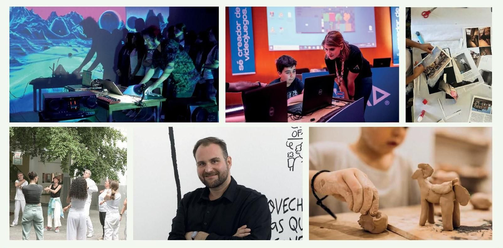 Una imagen de los talleres de Aula Abierta que se celebrarán en Cádiz.