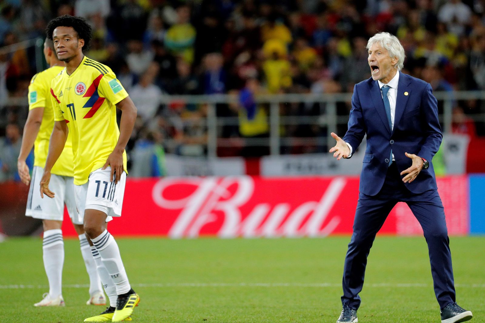 Las imágenes del Colombia-Inglaterra