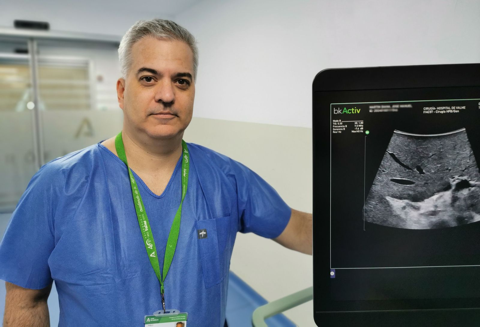 Pablo Parra Membrives, jefe del servicio de Cirugía General y Digestiva del Hospital Universitario de Valme de Sevilla.