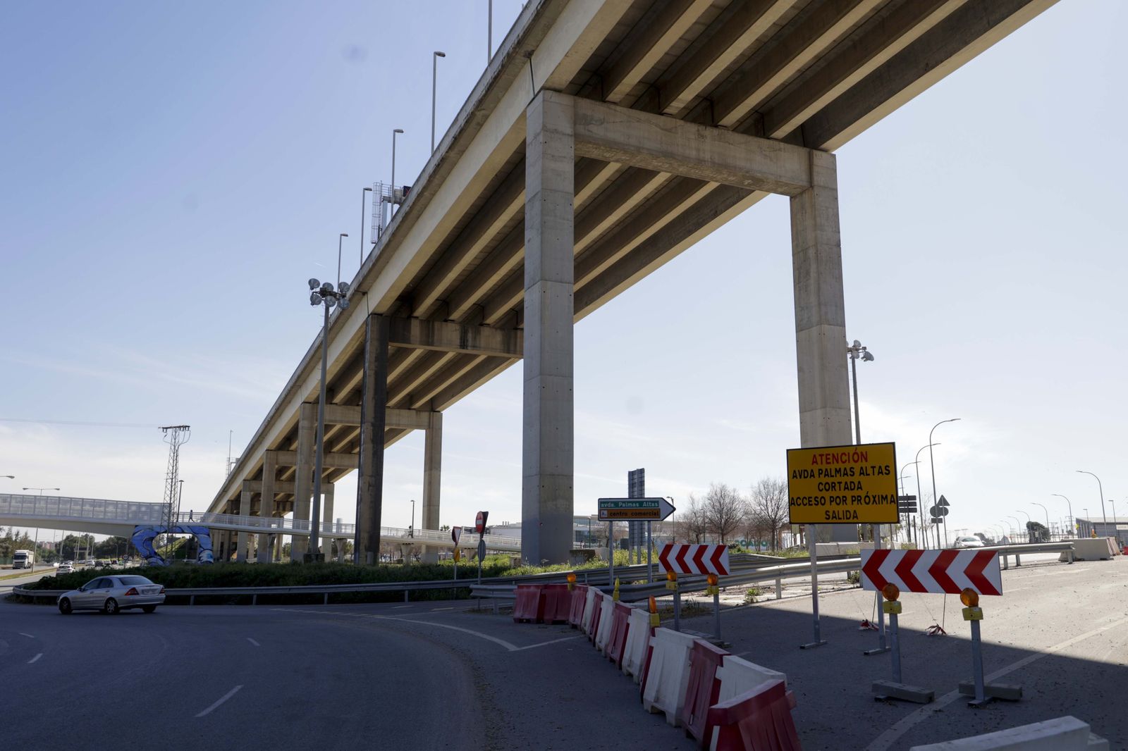 Así avanzan las obras del puente del Centenario