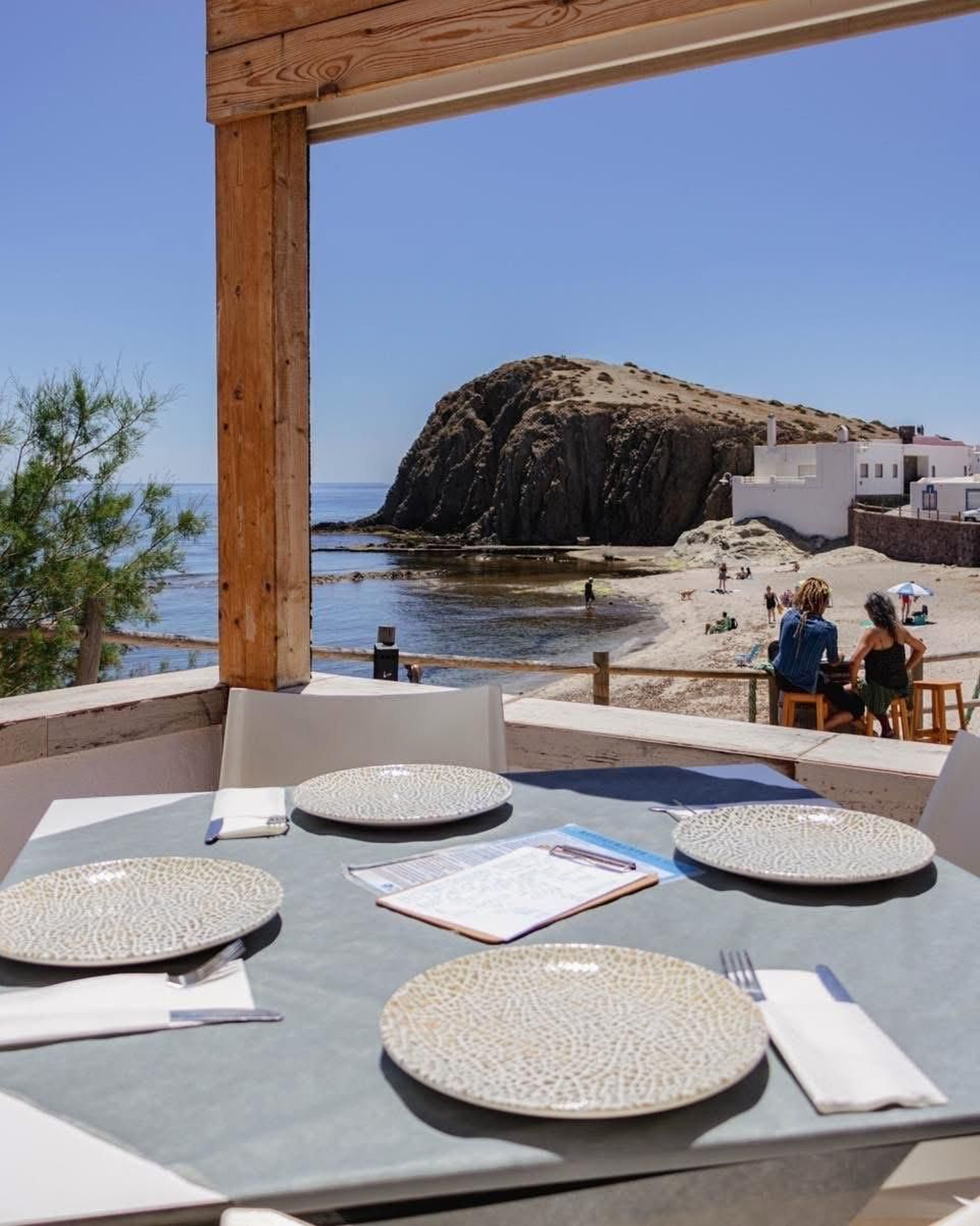 Restaurante La Ola, en la Isleta del Moro.