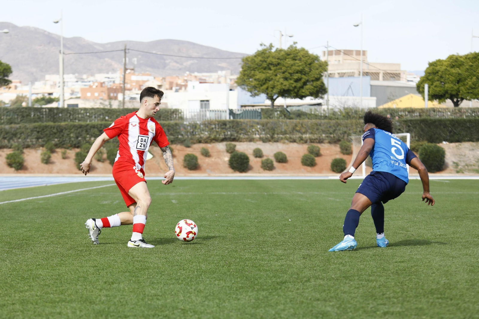 Imágenes del partido entre Almeria B contra Villanovense de segunda RFEF