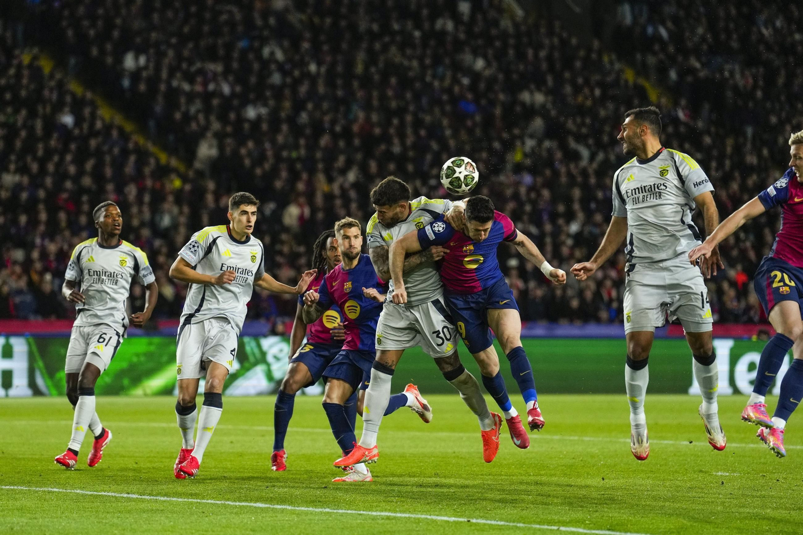 Las fotos del Barcelona - Benfica