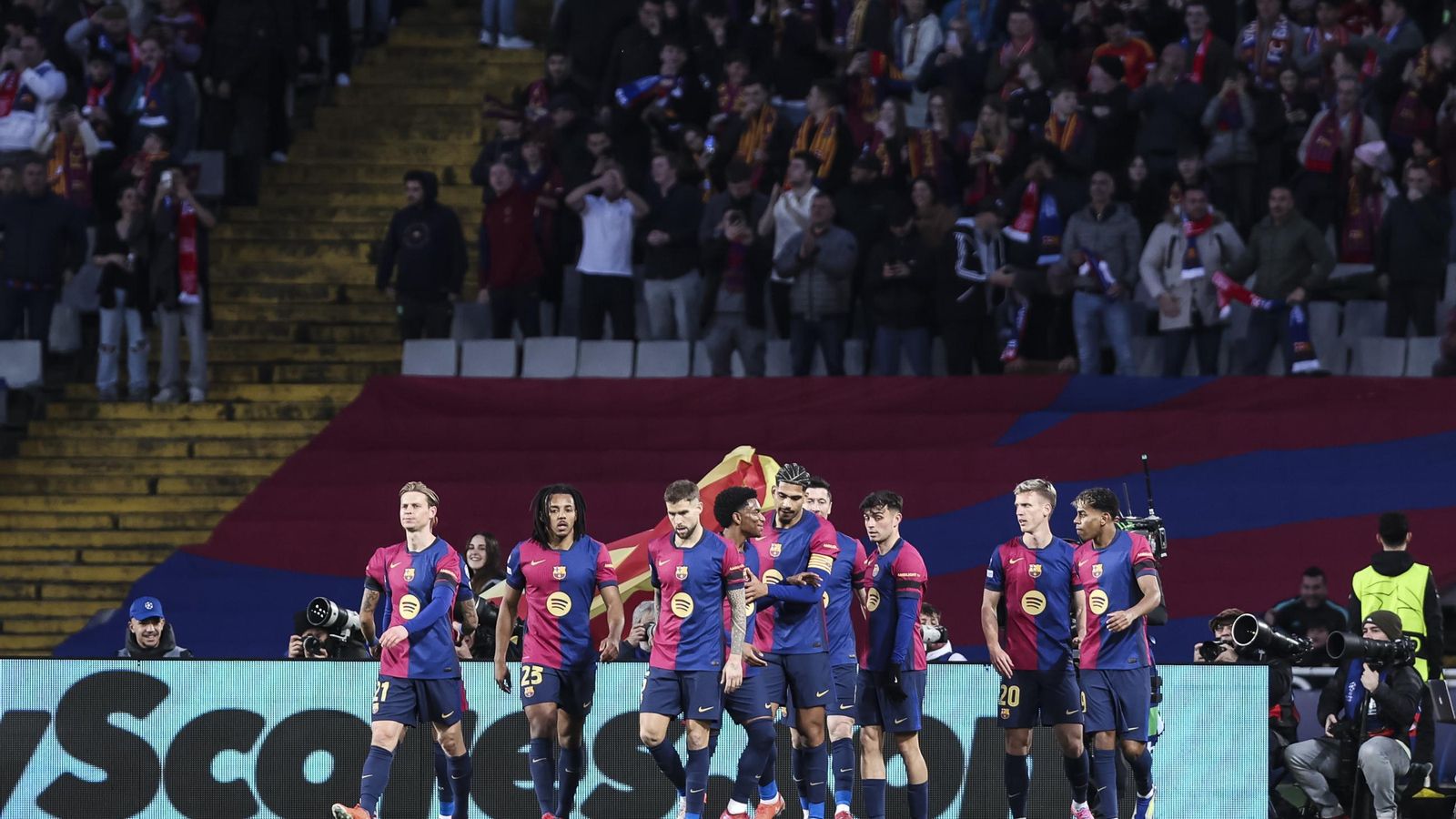 Las fotos del Barcelona-Benfica