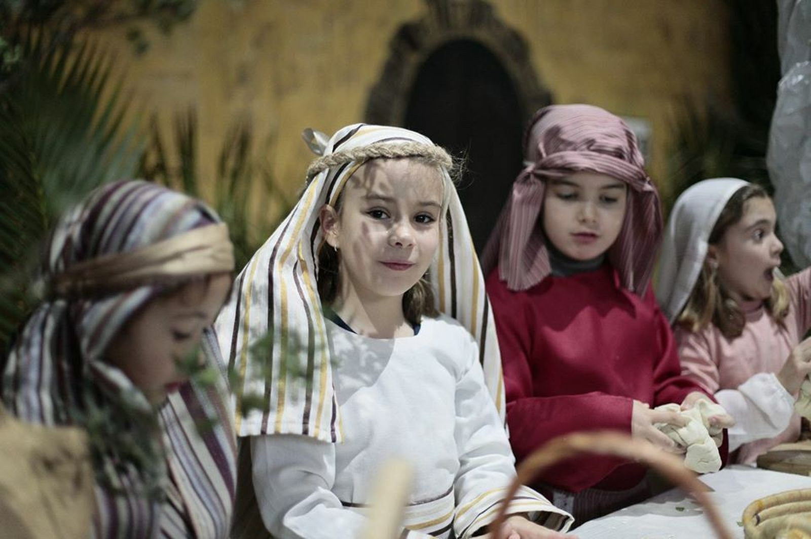 Belén Viviente en el LAUDE Altillo School