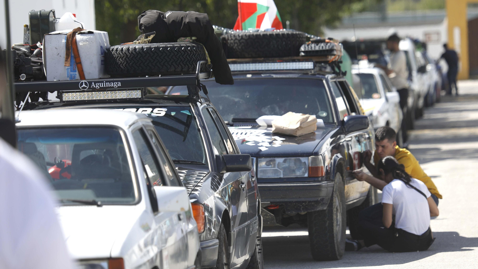 Las fotos de Chatarras Raid,  concentrados en Castellar, para llevar alimentos a Marruecos
