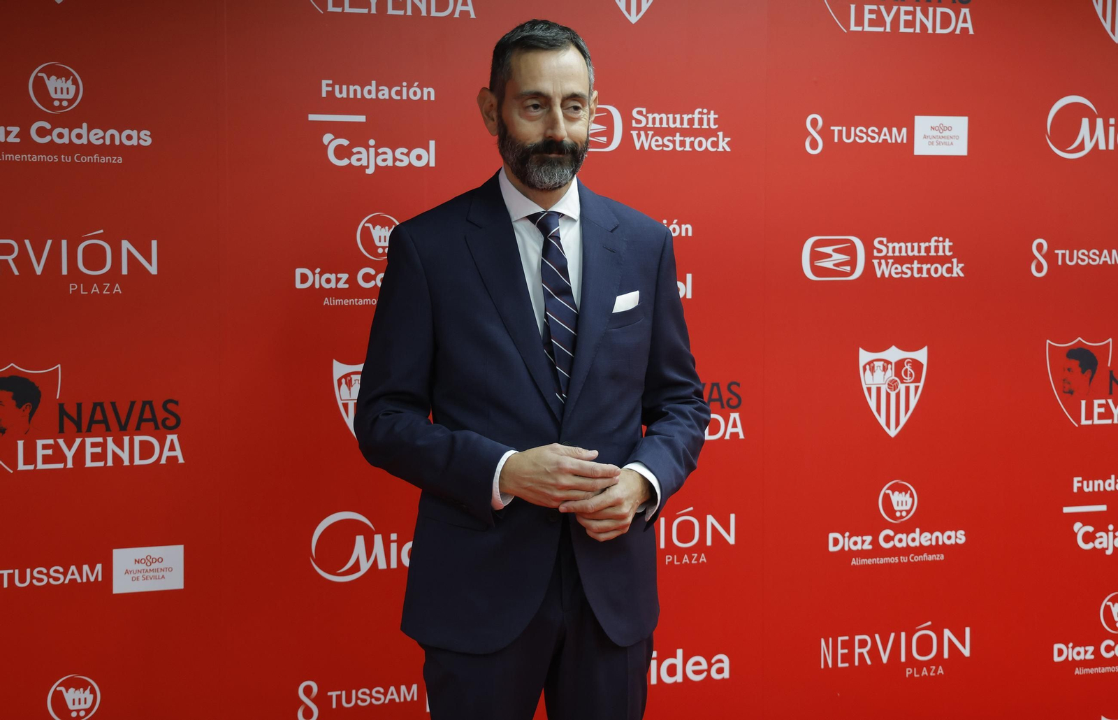 La alfombra roja en el homenaje a Jesus Navas
