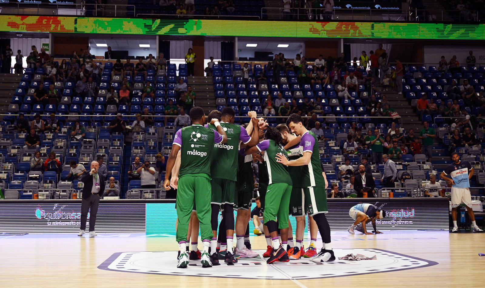 El Unicaja-Obradoiro, en fotos