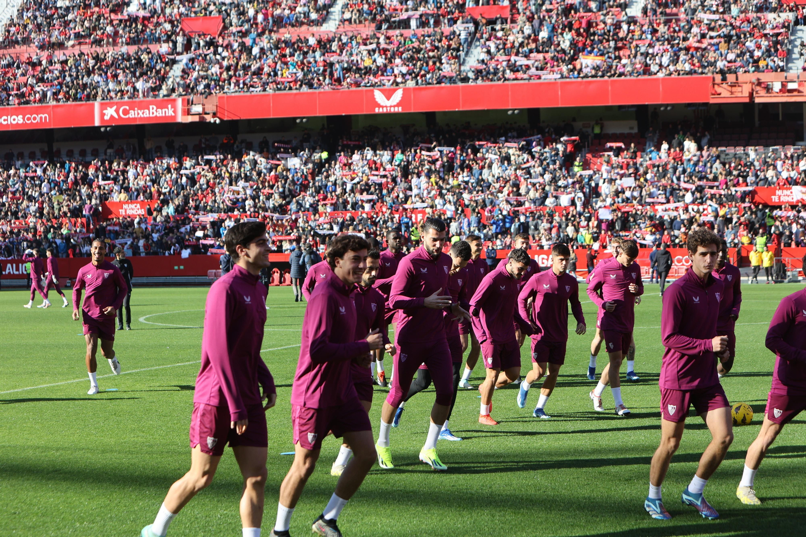 Entrenamiento Sevilla