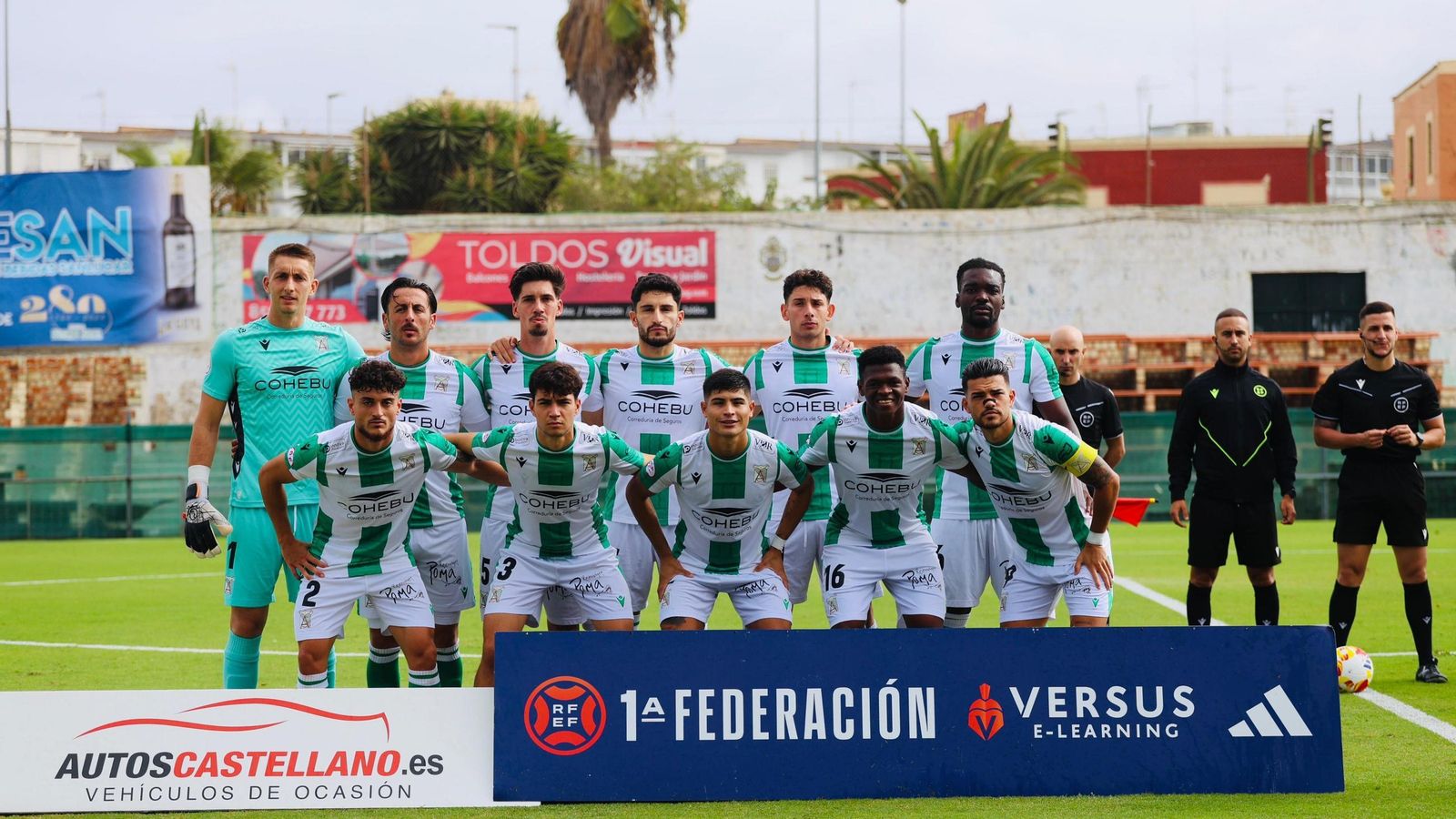 Un once del Sanluqueño este curso en El Palmar.