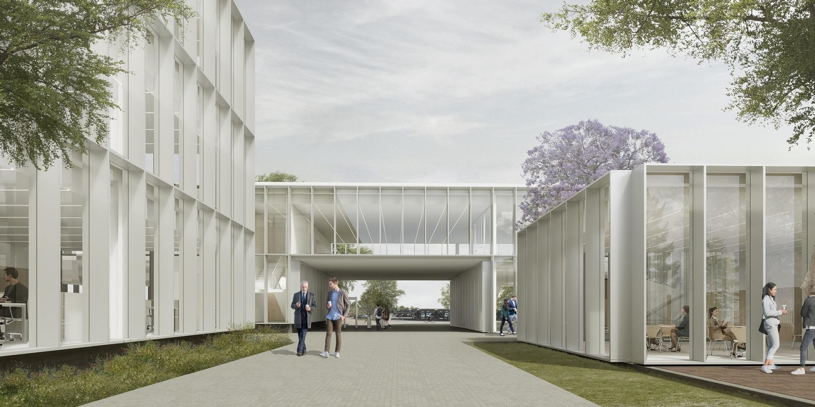 Recreación de la nueva sede de la Gerencia de Urbanismo de Estudio Carbajal.