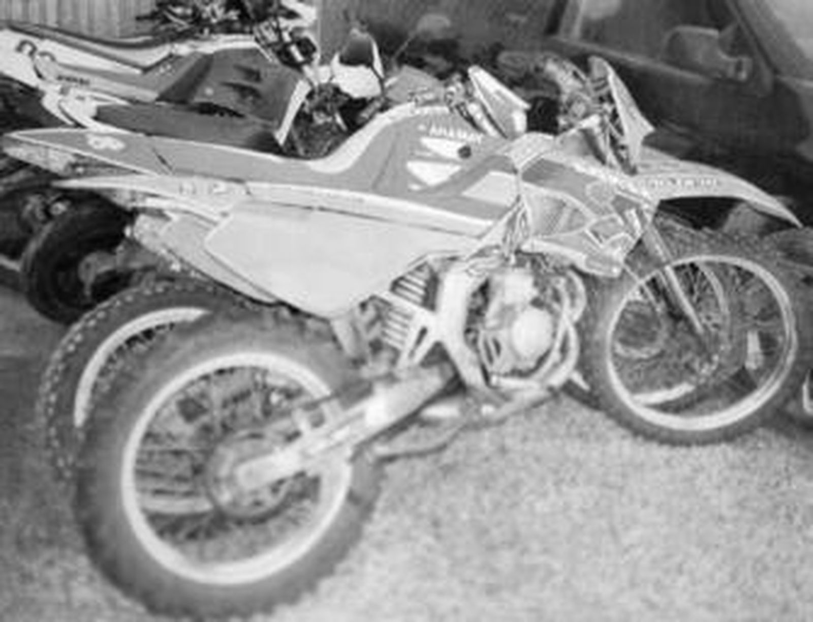 Varias de las motos recuperadas por la Policía Nacional.