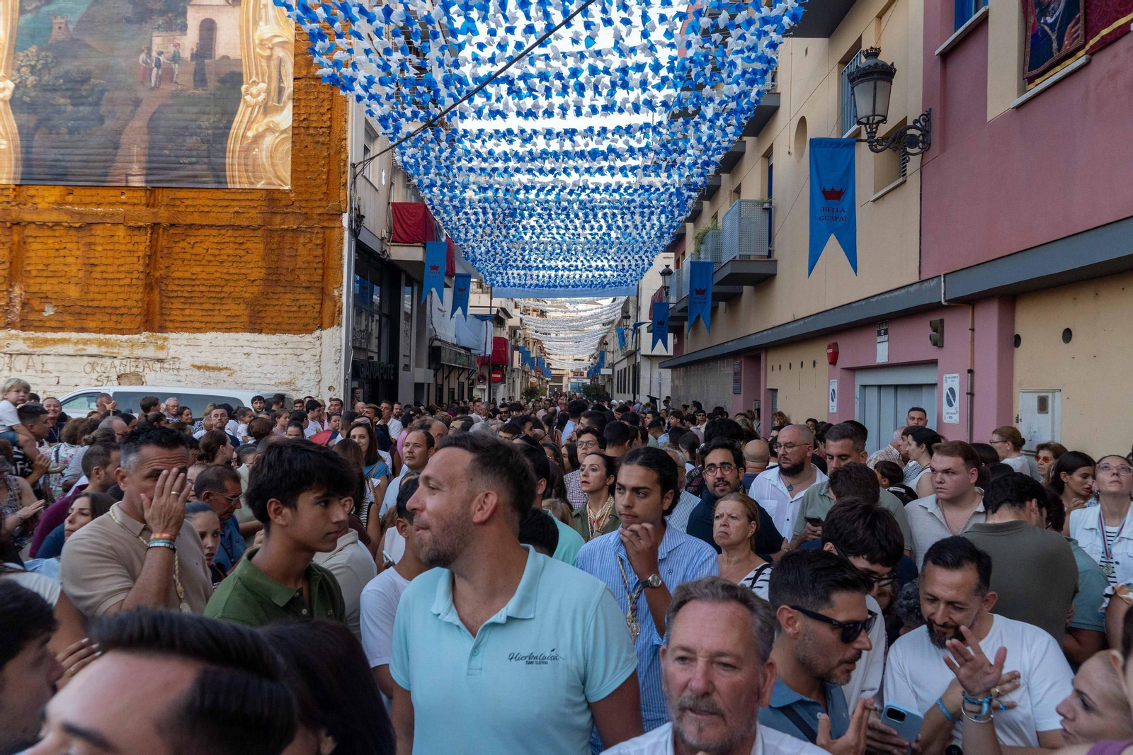 Magna Mariana Huelva 2025: Imágenes de la llegada de La Virgen de La Bella a la Iglesia de Nuestro Padre Jesús del Calvario