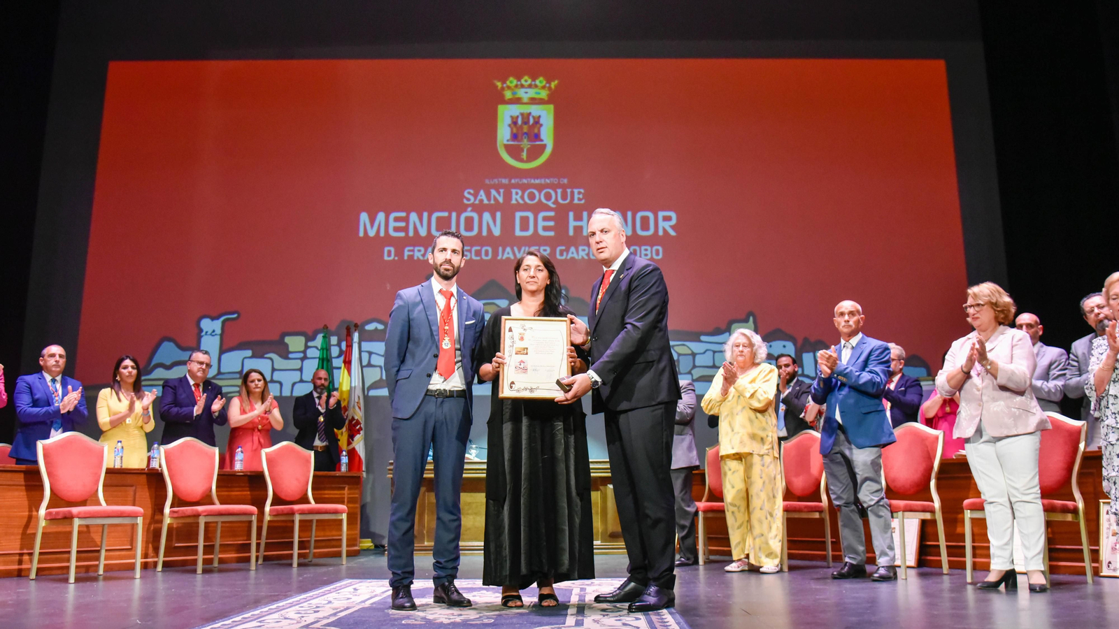 Pleno y entrega de reconocimientos por el 316 aniversario de San Roque"