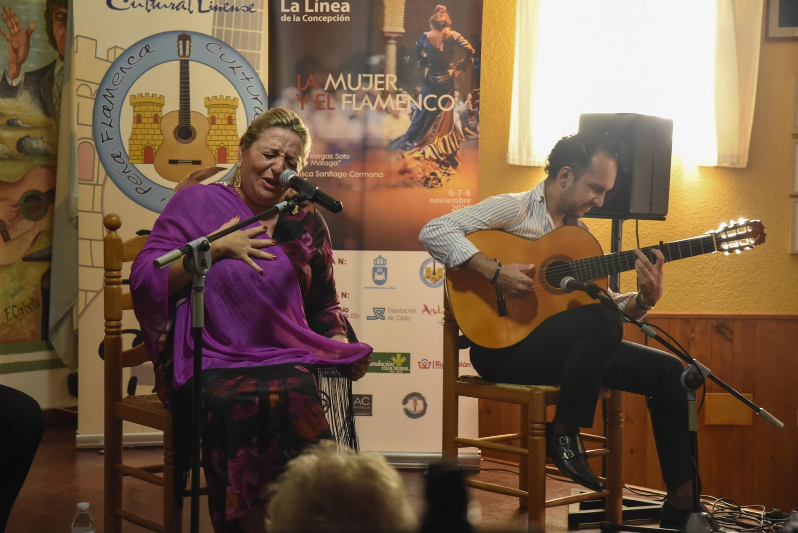Recital de clausura del Congreso Antonio El Chaqueta con Remedios Reyes